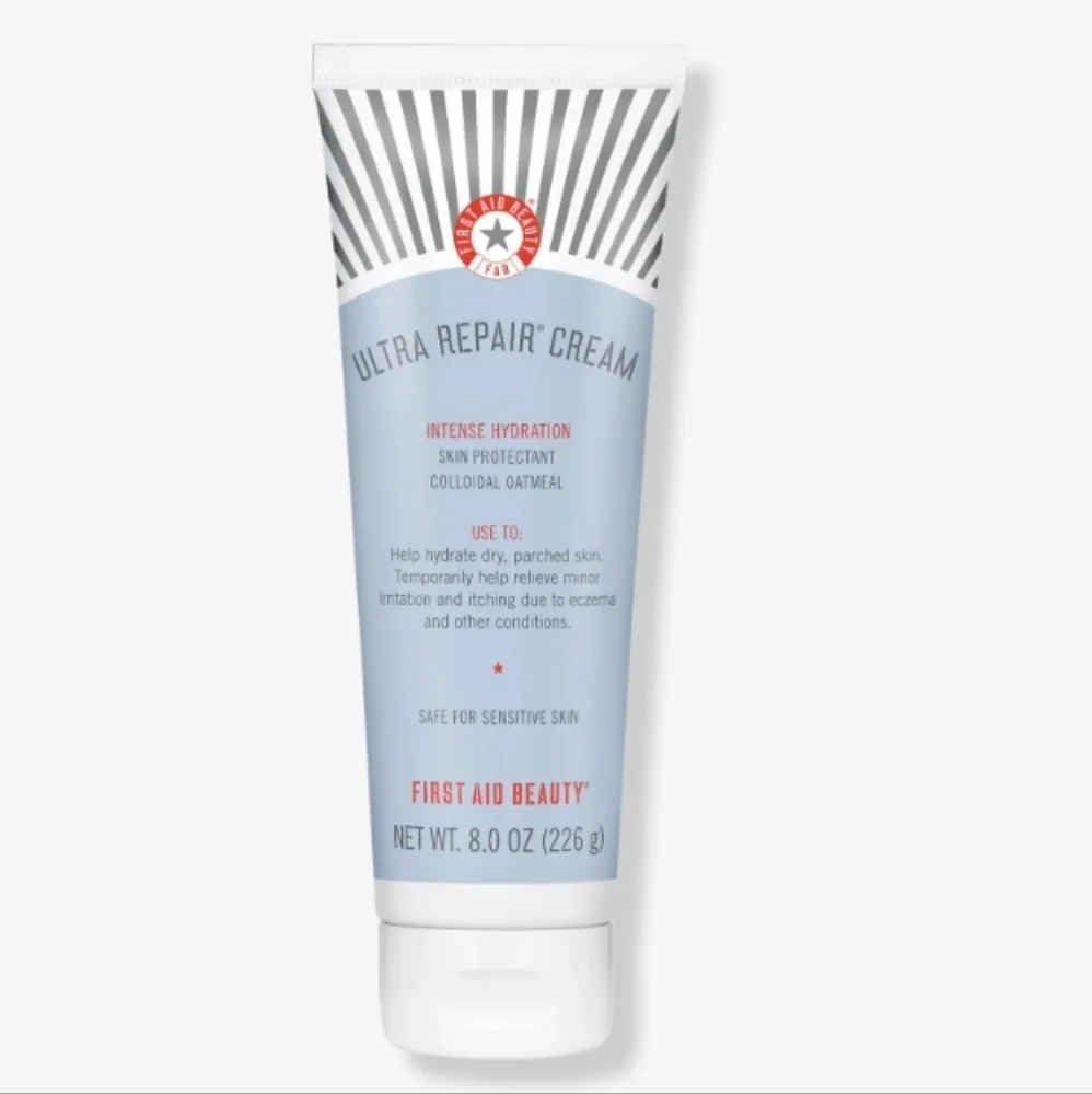 New First Aid Beauty Ultra Repair Cream Intense Hydration Moisturizer 8 Oz